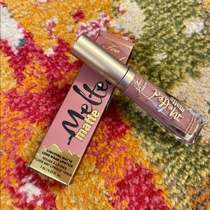 BNIB TOO FACED MELTED MATTE LIPSTICK IN “COOL GIRL”